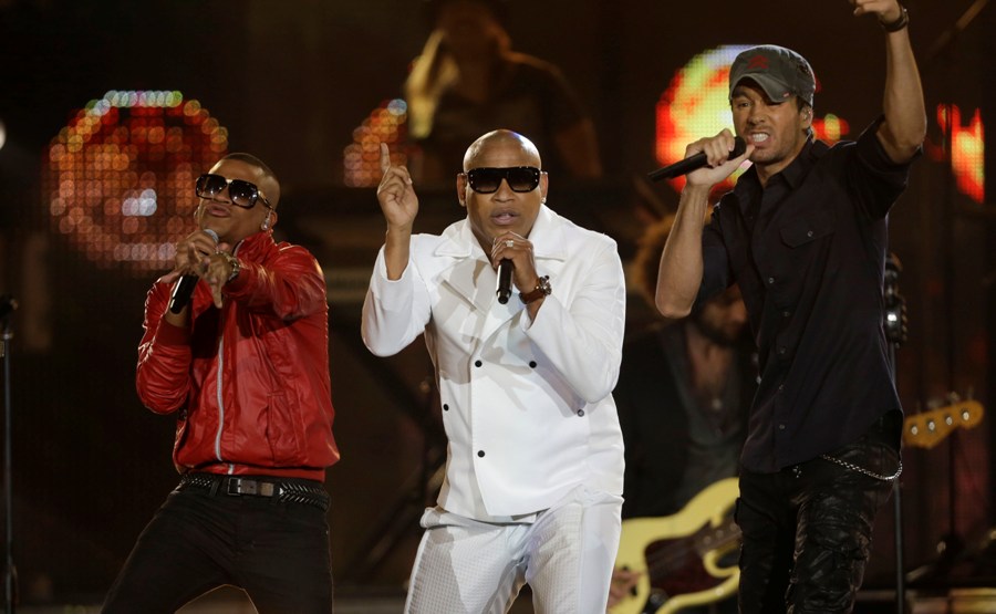 Enrique Iglesias puso a bailar a todo el público. 