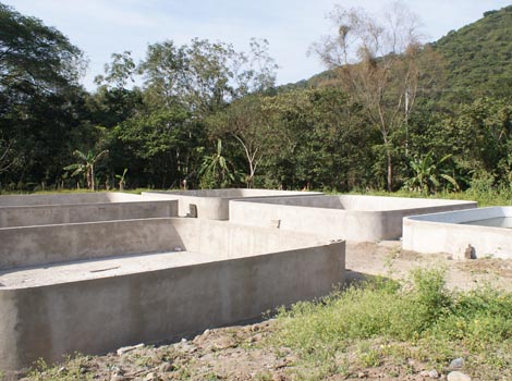 Parte de las nuevas instalaciones del complejo que servirá como criadero.
