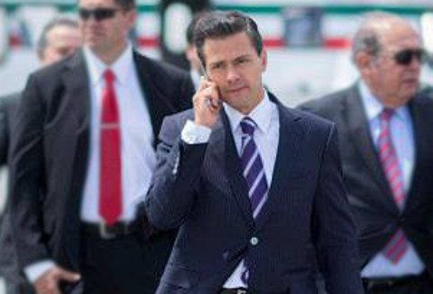 Enrique Peña Nieto, presidente de México. 