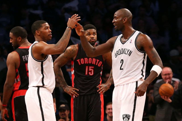 Kevin Garnett y Joe Johnson