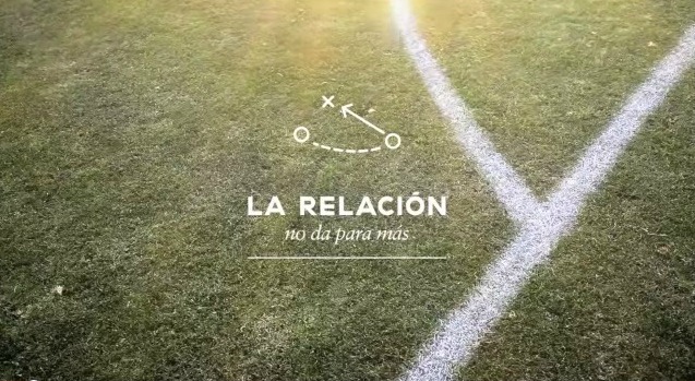 La relación explicada con futbol.