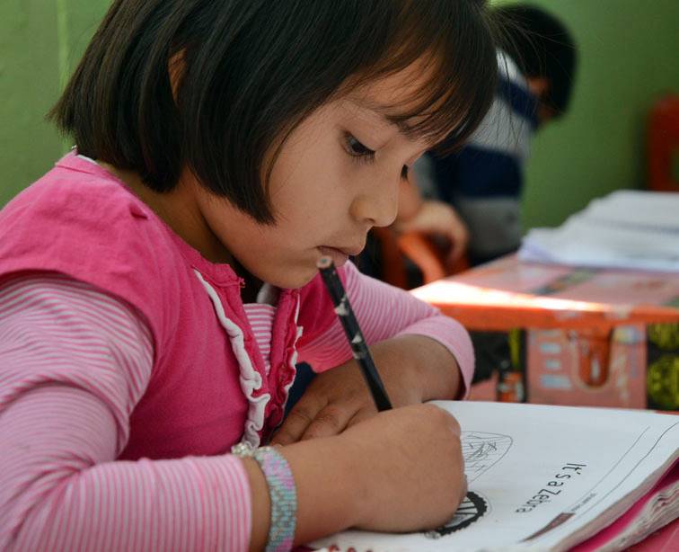 Participaron alumnos de primaria del estado. 