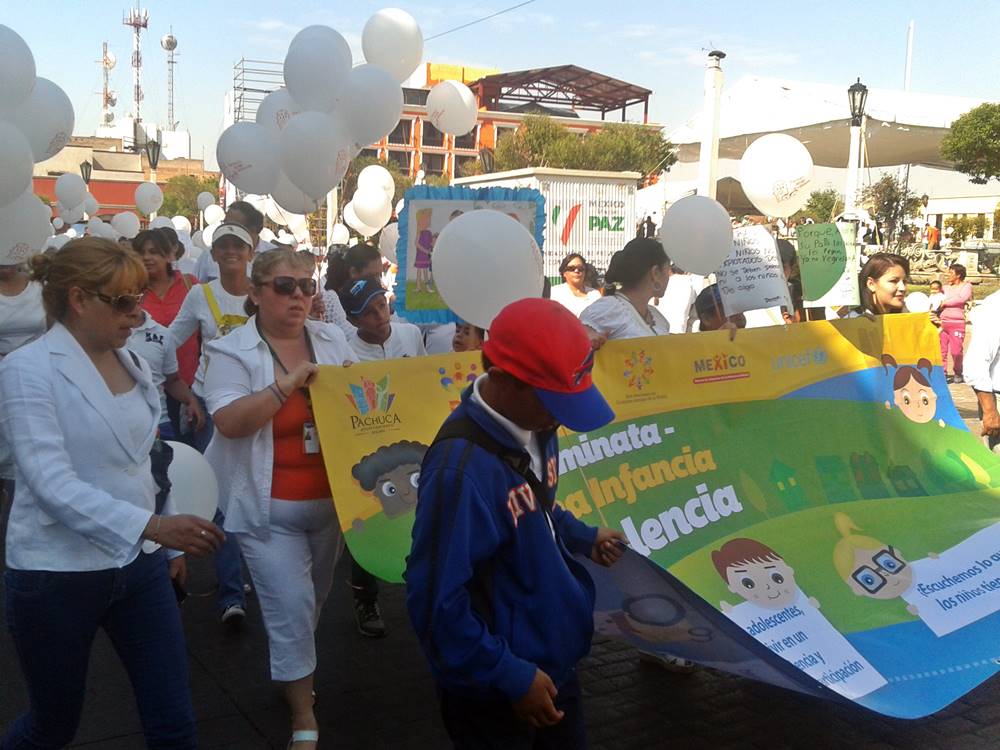Primera Caminata por una Infancia sin Violencia. 