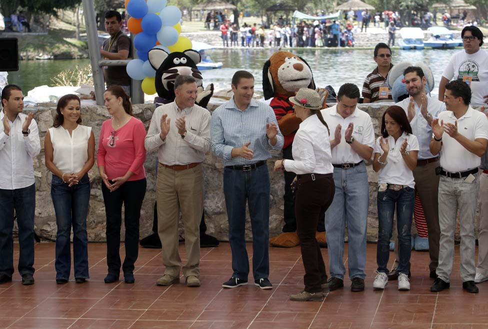 Mega Kermesse 2014 en el Parque Ecológico con motivo del Día del Niño.