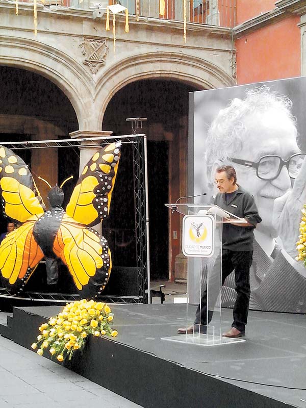Gonzalo García Barcha, hijo del Nobel de Literatura.