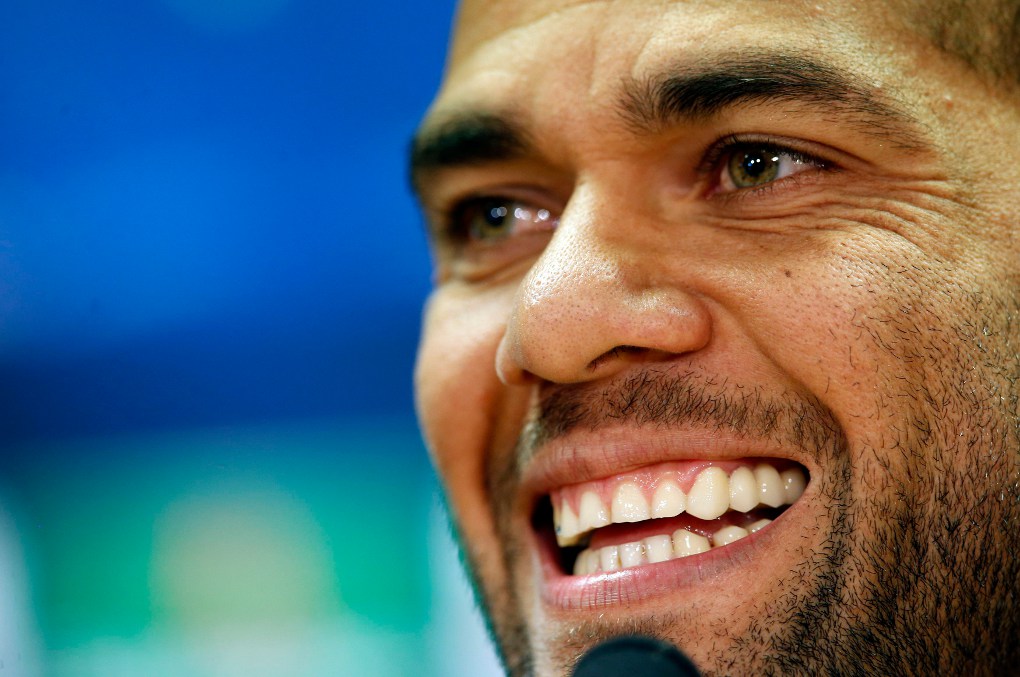 Dani Alves, jugador del Barcelona 