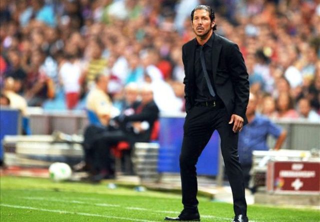 Diego Simeone, entrenador del Atlético de Madrid