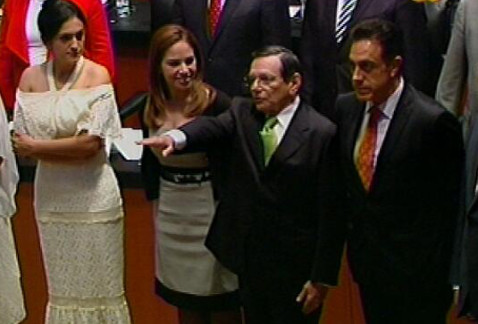 Rinde protesta Jorge Carlos Hurtado Valdez, como secretario ejecutivo del Sistema Nacional de Seguridad Pública.