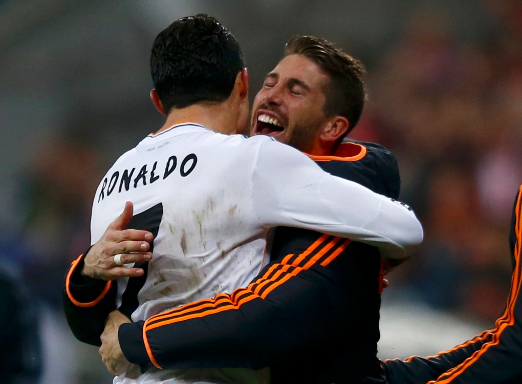 Sergio Ramos y Cristiano Ronaldo marcaron doblete 