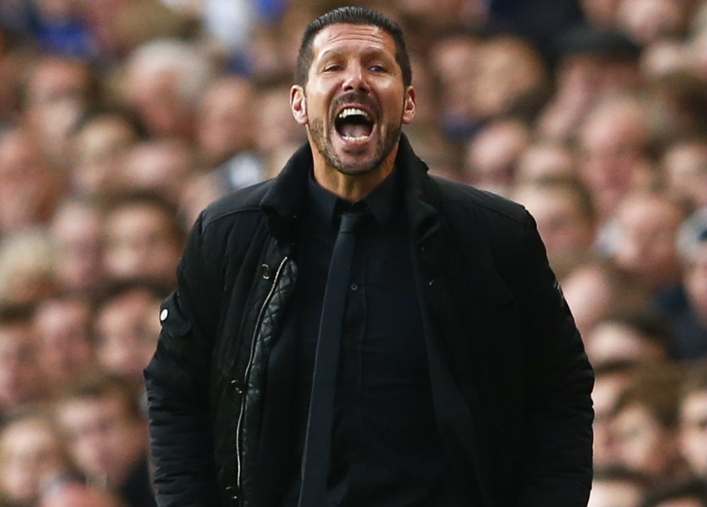 Diego Simeone, técnico del Atlético de Madrid