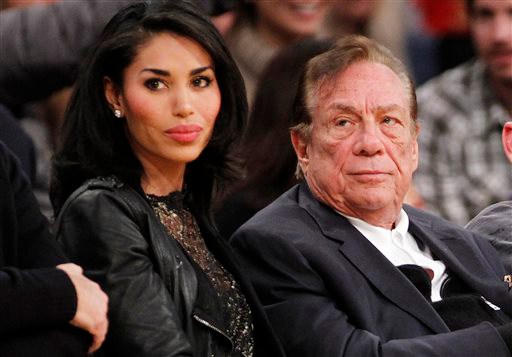 Donald Sterling y V. Stiviano
