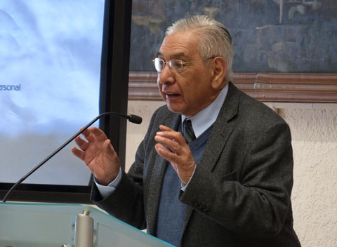 El ex rector de la UANL, Luis Eugenio Todd. 
