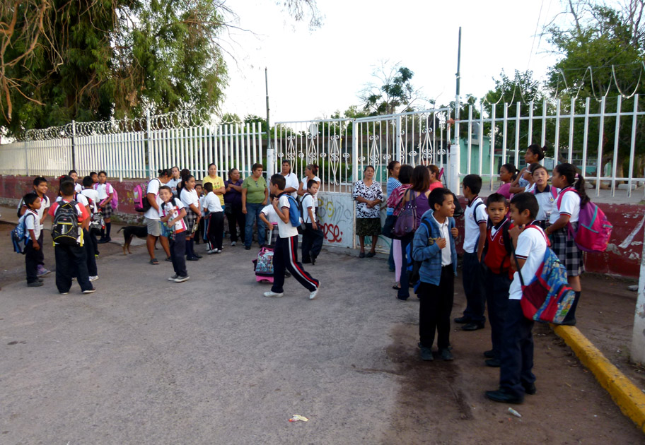 Los menores concluirán clases a mediados del mes de julio.