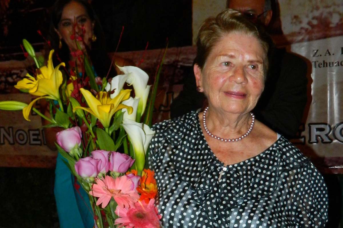 Nohemí Castillo Tejeros, responsable de los trabajos de rescate en la zona arqueológica La Mesa.