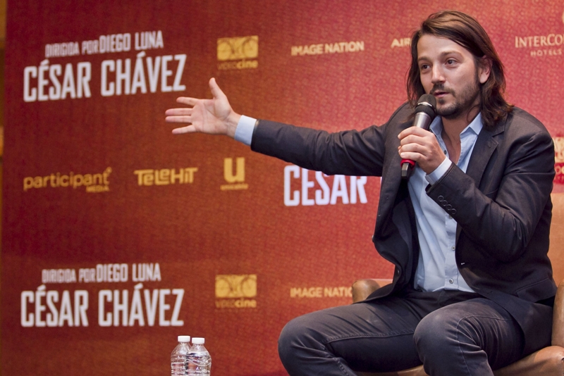 Diego Luna expresó haber cumplido el mayor reto: satisfacer a la familia del líder campesino. 