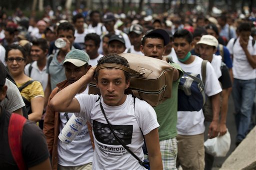 Migrantes centroamericanos