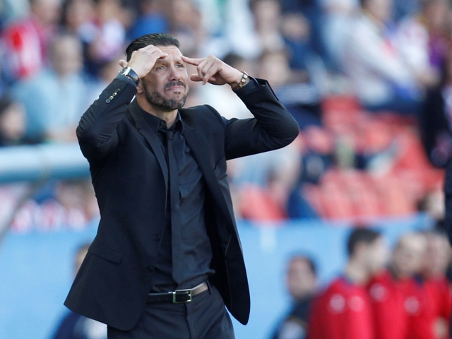 'Cholo' Simeone, entrenador del Atlético de Madrid