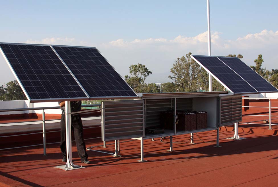 Instalaciones del Centro de Estudios de Energía y Ambiente.