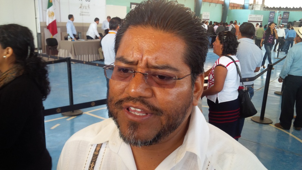 El presidente de la Comisión Permanente de Educación del Congreso de Oaxaca, Jesús López Rodríguez.
