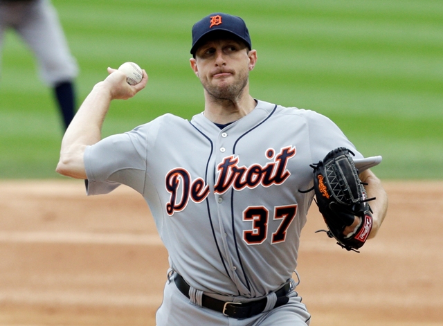Max Scherzer, pitcher de los Tigres de Detroit