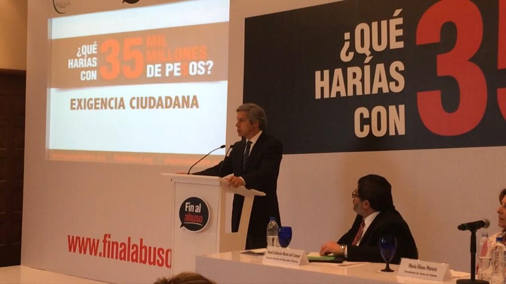 Claudio X. González, presidente de Mexicanos Primero.