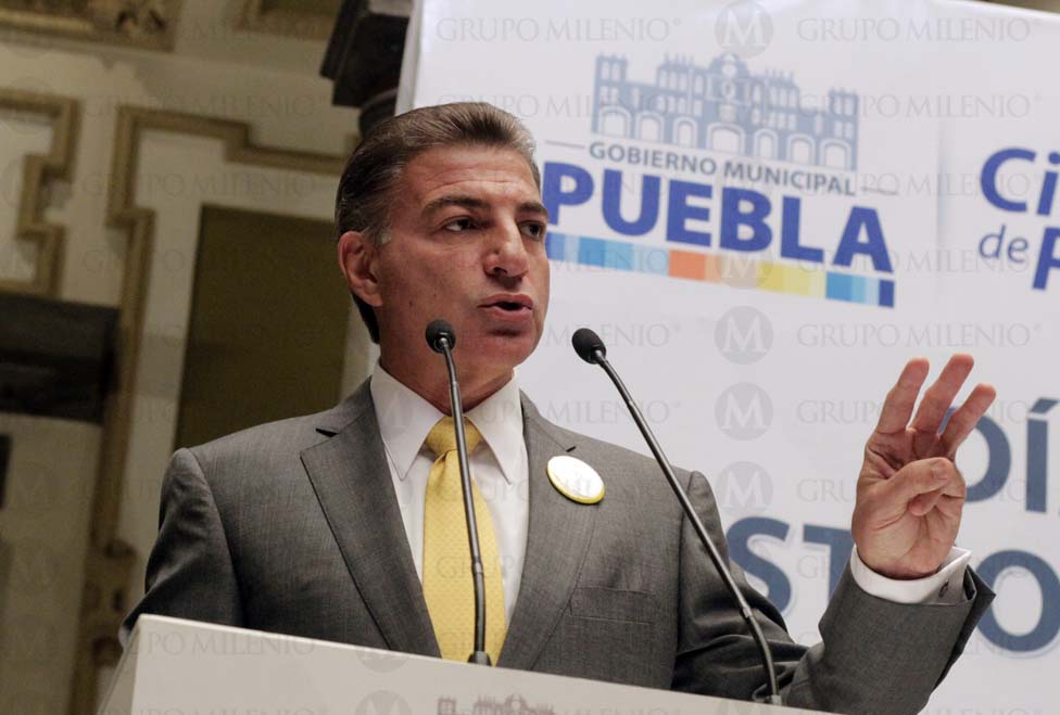 El alcalde de Puebla, Antonio Gali Fayad.