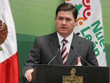 El gobernador Rodrigo Medina.