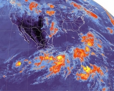 Favorecerá la entrada de humedad con lluvias fuertes a muy fuertes y tormentas eléctricas en los estados de Jalisco, Colima, Michoacán y Guerrero.