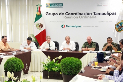 El gobernador Egidio Torre Cantú encabezó la reunión del Grupo de Coordinación Tamaulipas.