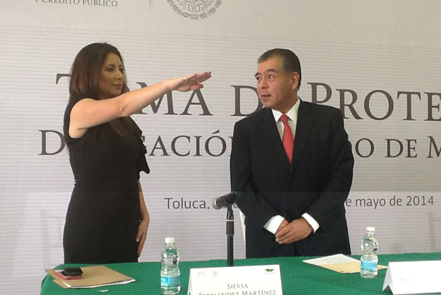 Silvia Fernández tomó protesta como nueva delegada de la Condusef