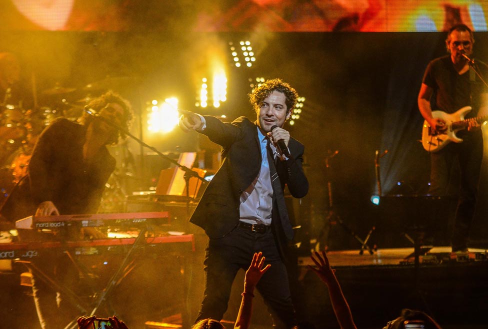 David Bisbal presenta Tú y Yo en el Diana