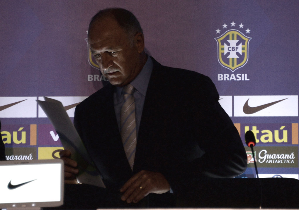Scolari, técnico de Brasil