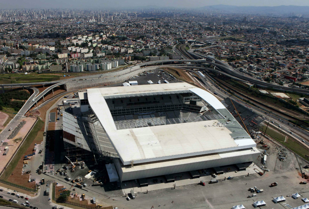 Arena de Sao Paulo, sede de Brasil 2014