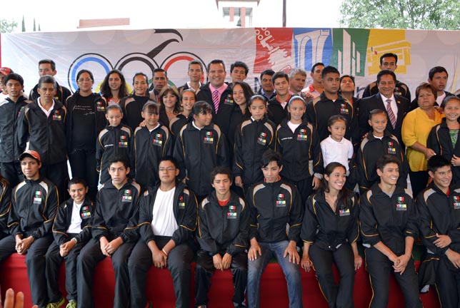 Delegación de Naucalpan para la Olimpiada Nacional