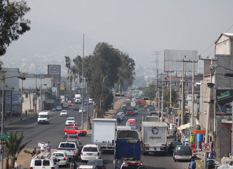 Hay saturación de automóviles.