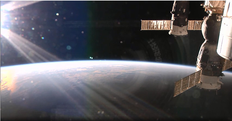 La NASA inició la transmisión de imágenes en vivo de la Tierra captadas por las cámaras de la Estación Espacial Internacional.
