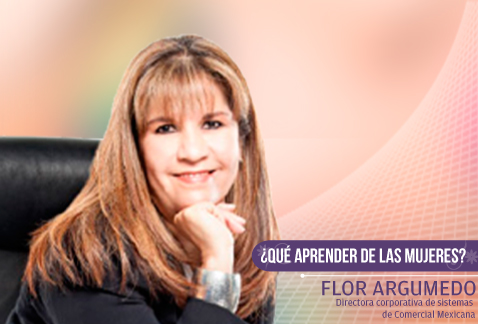 Flor Argumedo, directora corporativa de sistemas de Comercial Mexicana 