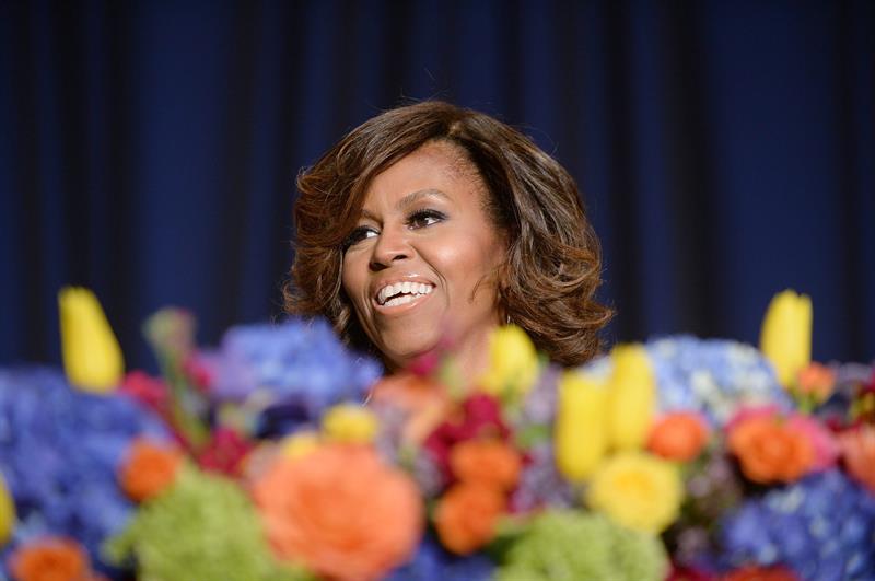 Michelle Obama, primera dama de Estados Unidos, durante una gala reciente en Washington