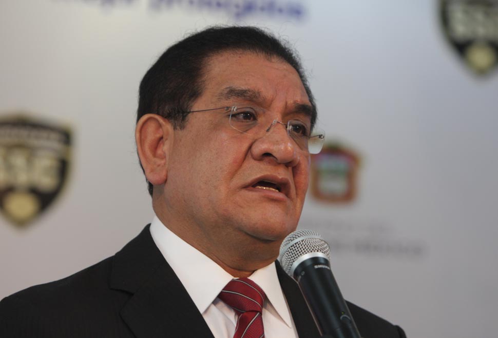 Titular de la Seguridad Ciudadana, Damián Canales Mena.