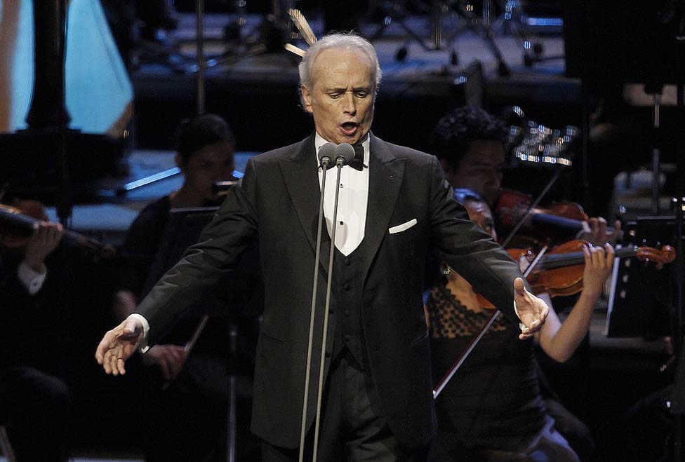 El tenor José Carrera.