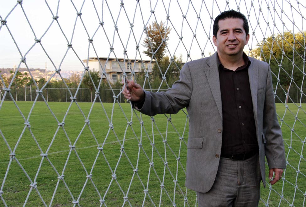 Alberto Castellanos, presidente del equipo de Leones Negros. 
