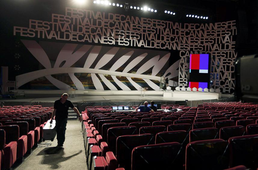 Así lucirá el escenario principal de Cannes. 