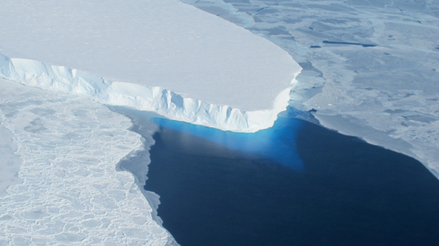 El glaciar Thwaites fue objeto de estudio de los científicos