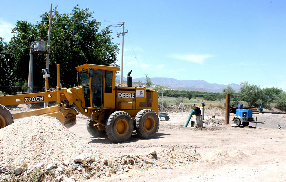 Señaló que actualmente se realizan labores en los pozos 4 y 7 del sistema San Fernando.