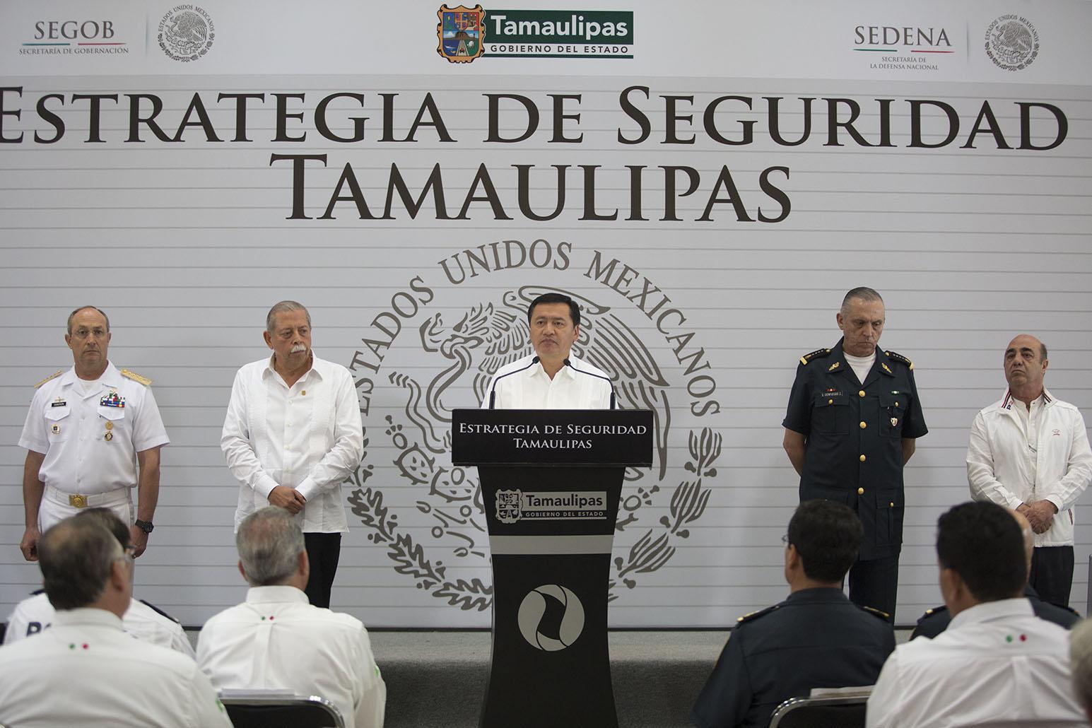 El titular de la Segob anunció 4 regiones de seguridad.