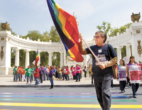 Ayer se celebró el Día de la Lucha contra la Homofobia en la Ciudad de México. 