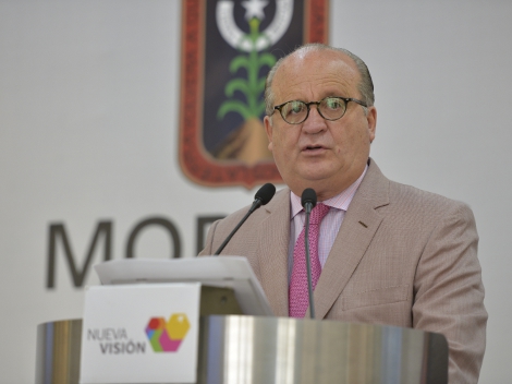 El gobernador de Morelos, Graco Ramírez.