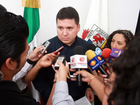 El alcalde de San Pedro Garza García, Ugo Ruiz Cortés.