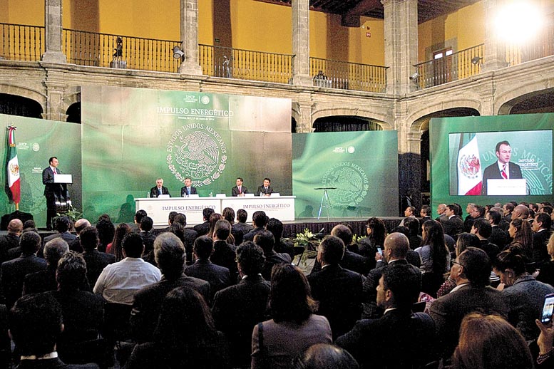 Anuncio de Luis Videgaray de impulso a las Pymes.