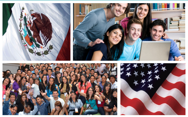 Con el programa Proyecta 100,000 se busca aumentar de 14 a 100 mil la cifra de estudiantes mexicanos en EU con estancias de 3 y 6 meses, cursos de ing